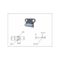 Catch Plate for Toggle Latch Stainless Steel (Natural)