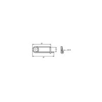 Retaining Pin Stainless Steel (Natural)