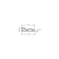 Retaining Pin Stainless Steel (Natural)