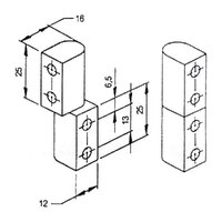 Small Block Hinge