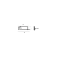 Retaining Pin Stainless Steel (Natural)
