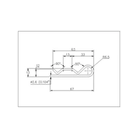 Retaining Pin Stainless Steel (Natural)