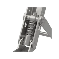 Spring Claw Latch Medium Duty Stainless Steel (Natural)