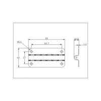 Handle Retaining Plate Stainless Steel (Natural)