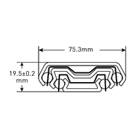 Heavy Duty Non-Locking Drawerslides 450mm