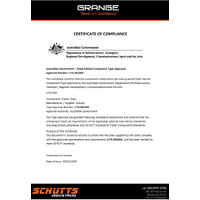 13mm Trailer safety Chain 500kg Galvanized