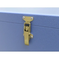 Catch Plate for Toggle Latch Carbon Steel Zinc Plate Passivate (Yellow)