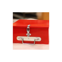 Non-Adjustable Padlockable Toggle Latch - 300 Strength (kg) - Mild Steel