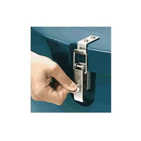 Non-Adjustable Latch with Safety Catch - 450 Strength (kg) - Mild Steel