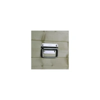 Handle Retaining Plate Mild Steel Zinc Plate Passivate (Silver Blue)