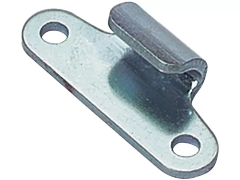 001-600CLRMSZN Keeper Plate for Junior ProLatch Mild Steel Zinc Plate Passivate (Silver Blue)