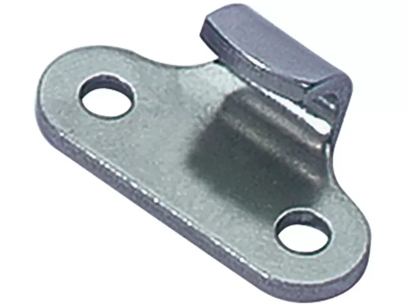 Catch Plate for Toggle Latch Mild Steel Zinc Plate Passivate (Silver Blue)