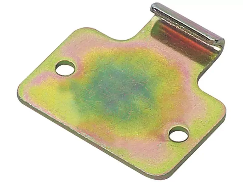 Catch Plate for Toggle Latch Mild Steel Zinc Plate Passivate (Yellow)