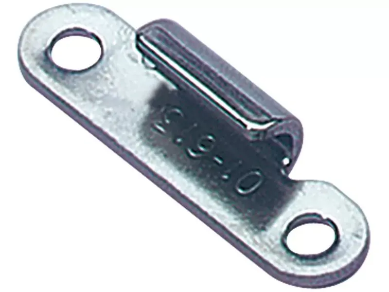 Catch Plate for Toggle Latch Mild Steel Zinc Plate Passivate (Silver Blue)