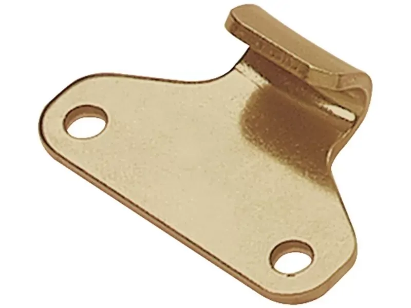 Catch Plate for Toggle Latch Carbon Steel Zinc Plate Passivate (Yellow)