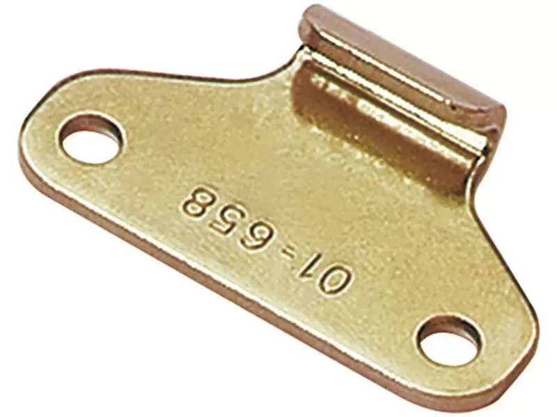Catch Plate for Toggle Latch Carbon Steel Zinc Plate Passivate (Yellow)