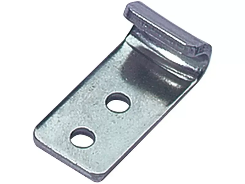 Catch Plate for Toggle Latch Mild Steel Zinc Plate Passivate (Silver Blue)