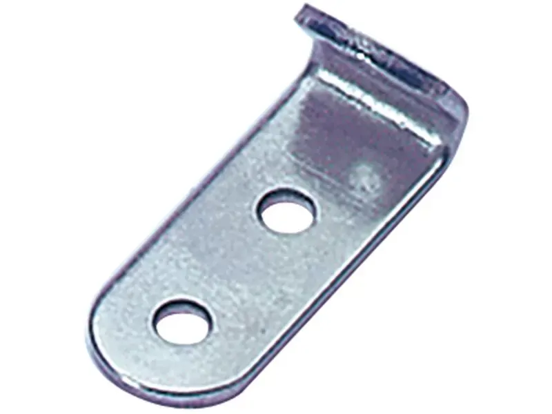 Catch Plate for Toggle Latch Mild Steel Zinc Plate Passivate (Silver Blue)