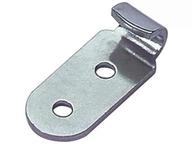 Catch Plate for Toggle Latch Mild Steel Zinc Plate Passivate (Silver Blue)