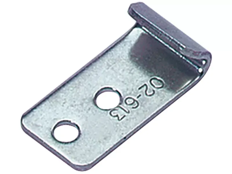 Catch Plate for Toggle Latch Mild Steel Zinc Plate Passivate (Silver Blue)
