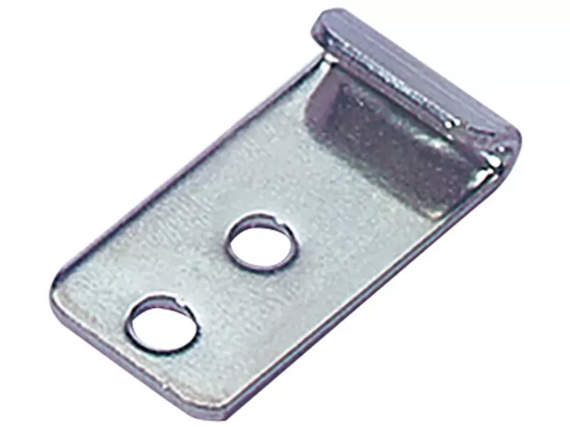 Catch Plate for Toggle Latch Mild Steel Zinc Plate Passivate (Silver Blue)