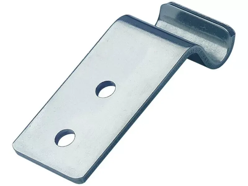 Catch Plate for Toggle Latch Mild Steel Zinc Plate Passivate (Silver Blue)