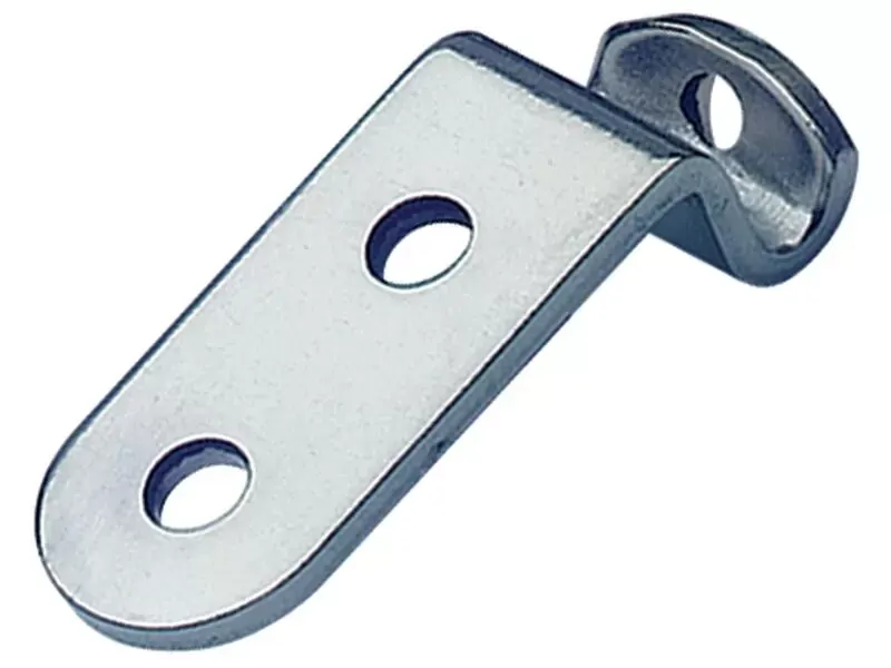 Catch Plate for Toggle Latch Mild Steel Zinc Plate Passivate (Silver Blue)