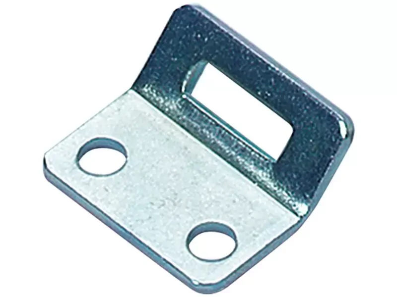 Catch Plate for Toggle Latch Mild Steel Zinc Plate Passivate (Silver Blue)