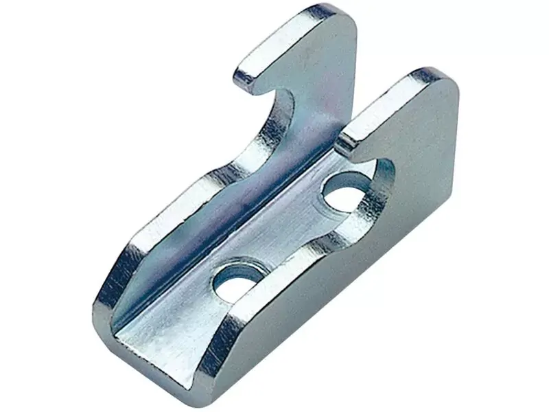Catch Plate for Toggle Latch Mild Steel Zinc Plate Passivate (Silver Blue)