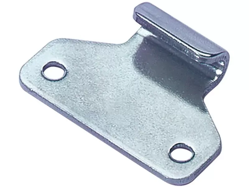 Catch Plate for Toggle Latch Mild Steel Zinc Plate Passivate (Silver Blue)