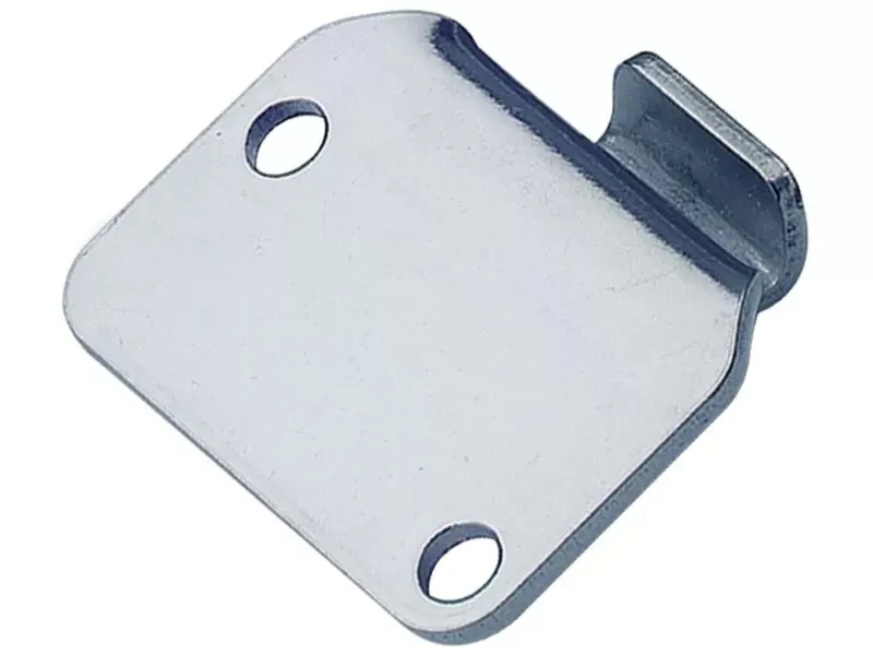 Catch Plate for Toggle Latch Mild Steel Zinc Plate Passivate (Silver Blue)