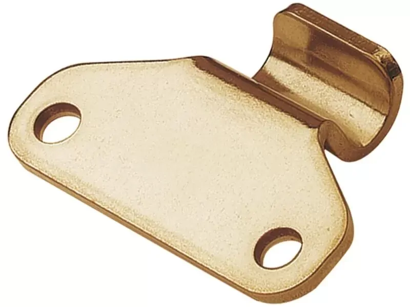 Catch Plate for Toggle Latch Carbon Steel Zinc Plate Passivate (Yellow)