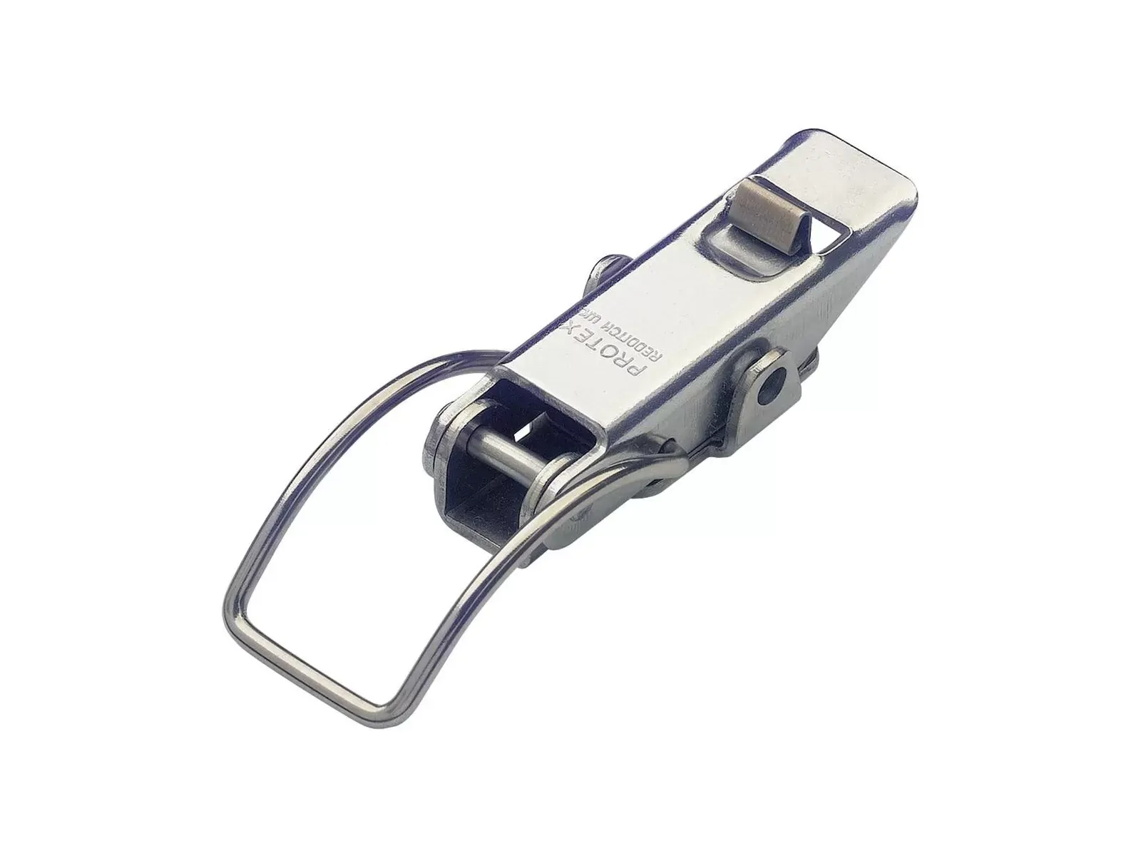 Spring Claw Toggle Latch with Safety Catch Light Duty Stainless Steel (Natural)
