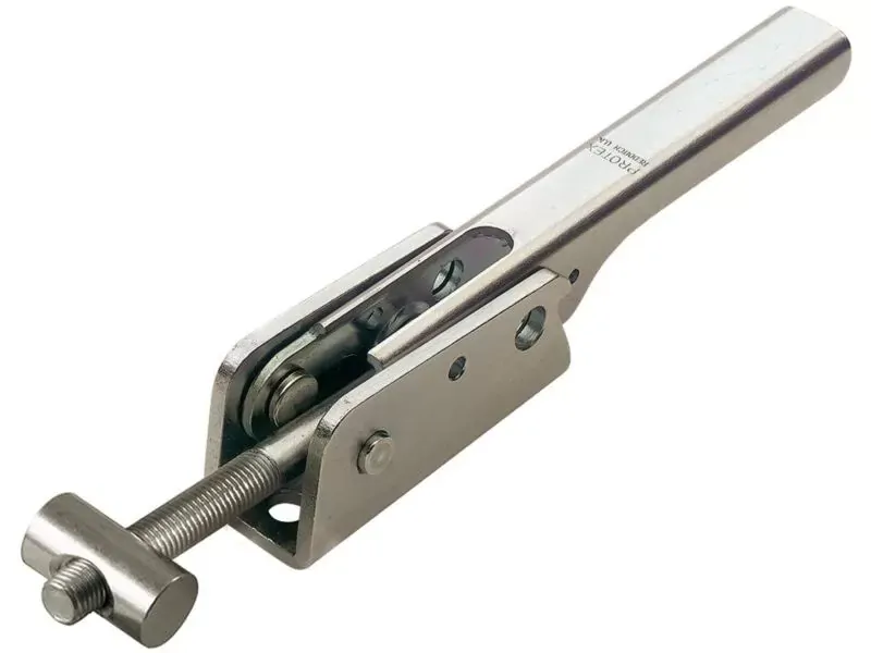 Adjustable Toggle Latch Heavy Duty Padlockable Stainless Steel type 316 (Natural)