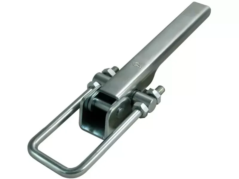 Adjustable Toggle Latch Super Heavy Duty Mild Steel Zinc Plate Passivate (Silver Blue)