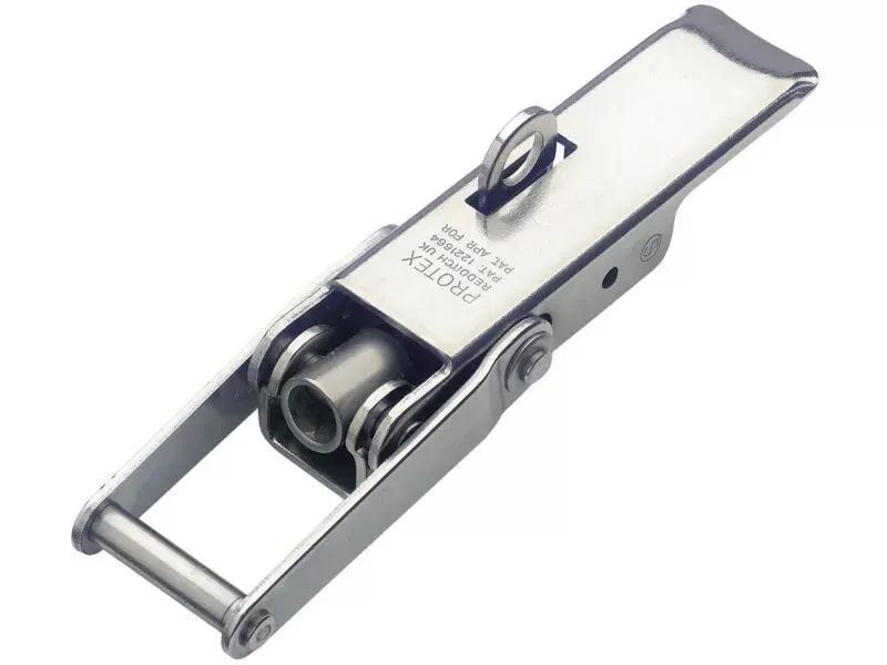 Adjustable Latch Medium Duty Padlockable Stainless Steel (Natural)