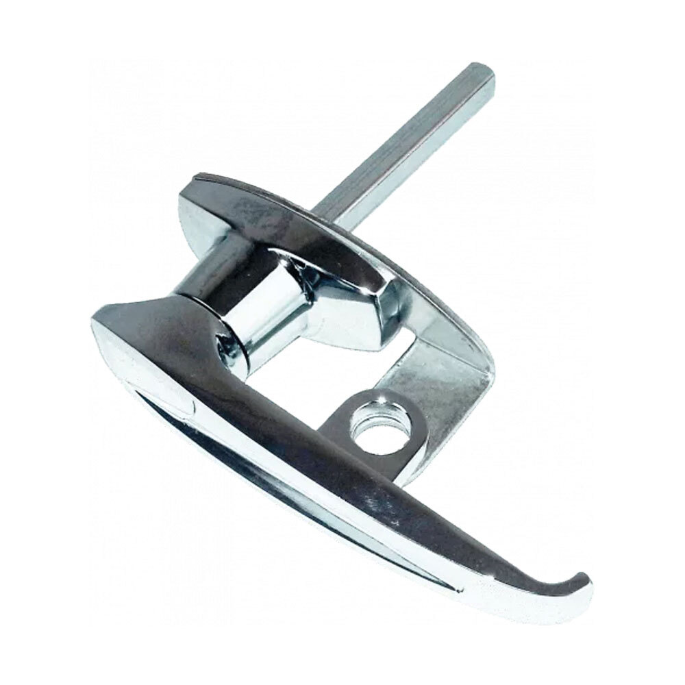 Padlockable Lever Handle with HASP Bracket 