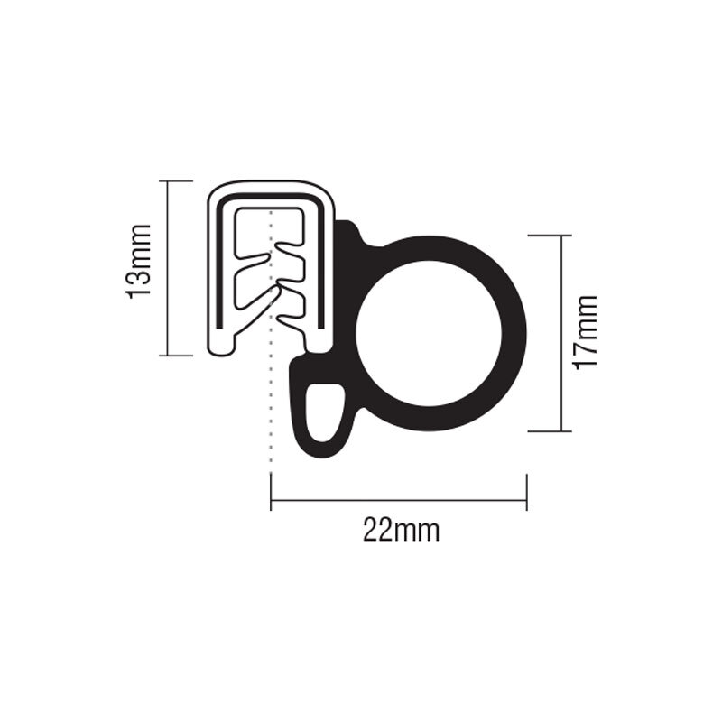 Pinchweld Rubber - Grip Range 0.8 - 3.0mm - 50m Roll