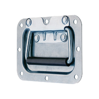 Recessed Spring Loaded Handle - 100 Strength (kg) - Mild Steel