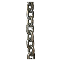10mm Regular Galvanised Proof Coil Chain Per Meter